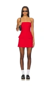 Superdown Mandy Mini Dress In Red
