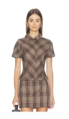 Superdown Mariam  탑 In Plaid Multi
