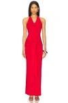 Superdown Mariza Halter Maxi Dress