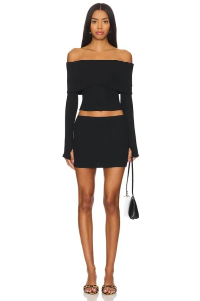SUPERDOWN MARKS SKIRT SET