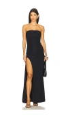 Superdown Marlett Strapless Maxi In Black