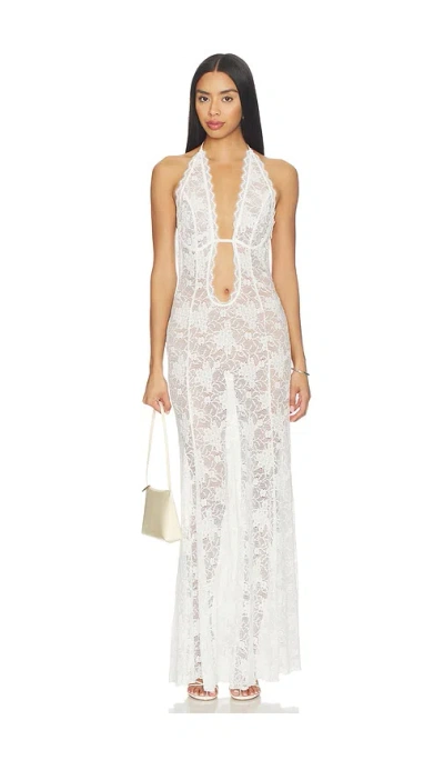 Superdown Meelinah Maxi Dress In White