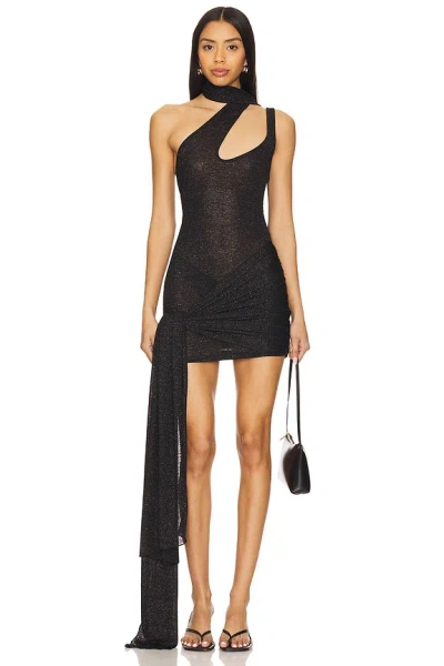 Superdown Meline Mini Dress In Black