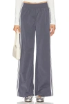 Superdown Melissah Track Pant In Gray