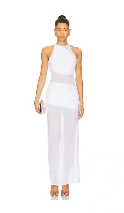 Superdown Merri Maxi Dress In White