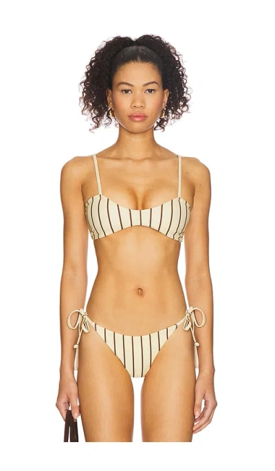 Superdown Minca Bikini Top In Multi