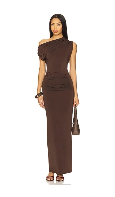 Superdown Morgana Skirt Set In Brown