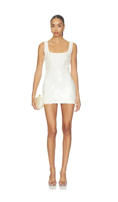 Superdown Nala Mini Dress In White