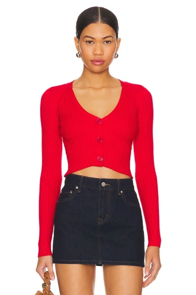 SUPERDOWN NICHOLE CROPPED SWEATER