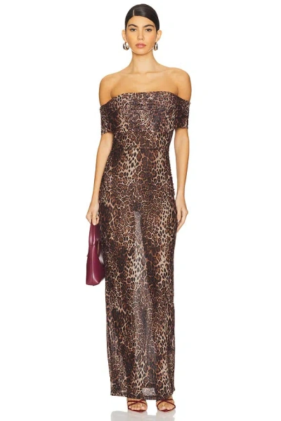 SUPERDOWN NIKO MAXI DRESS