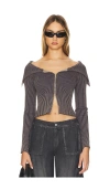 Superdown Noa Sweater In Grey
