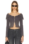 Superdown Noa Sweater In Grey