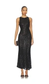 Superdown Nyx Maxi Dress In Black