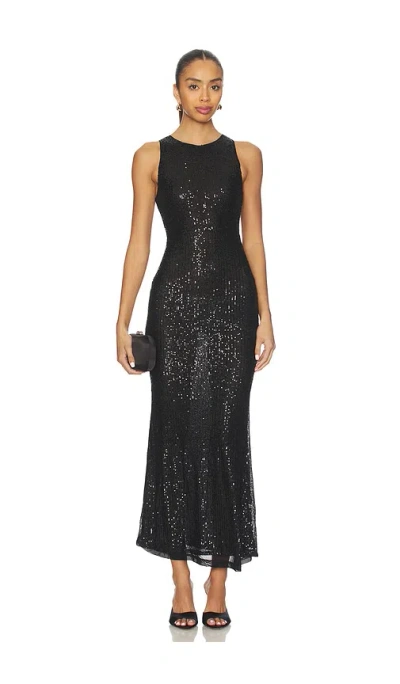 Superdown Nyx Maxi Dress In Black