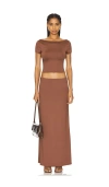 Superdown Oaklyn Maxi Set In 브라운