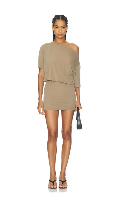 Superdown Olya Mini Dress In Brown