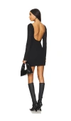 Superdown Patricia Low Back Dress In 블랙