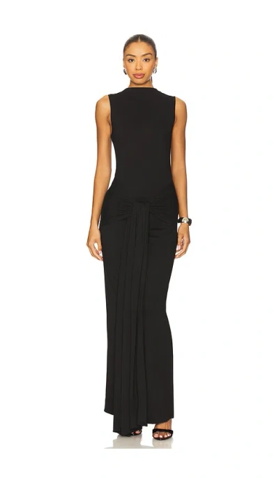 Superdown Piper Maxi Dress In Black