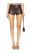 Superdown Priya Hot Short In Brown