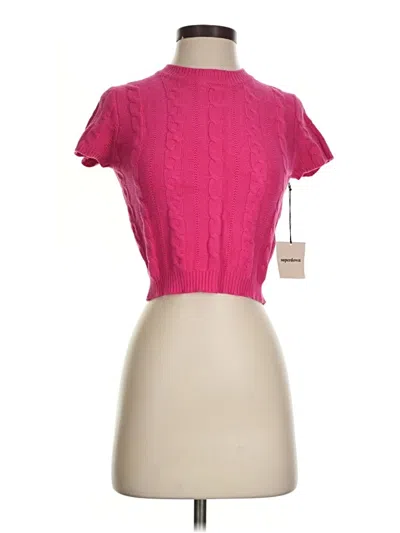 Pre-owned Superdown Pullover Sweater In Pink