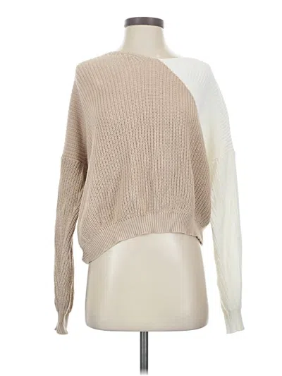 Pre-owned Superdown Pullover Sweater In Tan