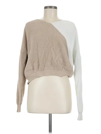 Pre-owned Superdown Pullover Sweater In Tan
