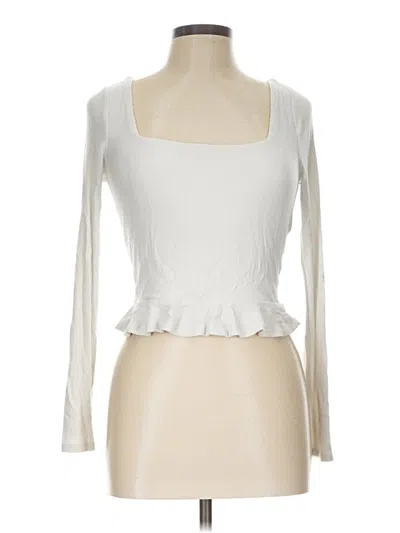 Pre-owned Superdown Pullover Sweater In White