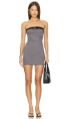 Superdown Reiko Mini Dress In 그레이