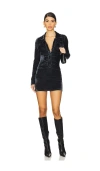 Superdown Rina Ruched Set In Slate