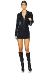 Superdown Rina Ruched Set In Slate