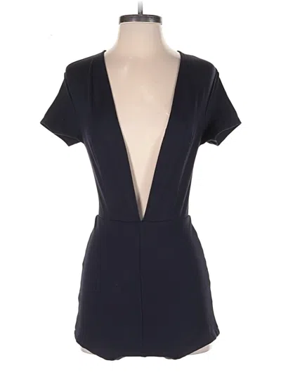 Pre-owned Superdown Romper In Black