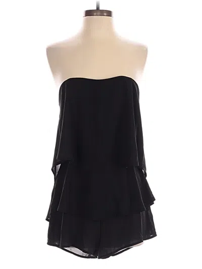Pre-owned Superdown Romper In Black