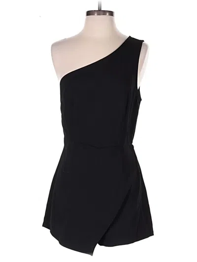 Pre-owned Superdown Romper In Black