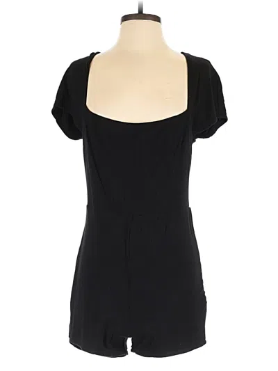 Pre-owned Superdown Romper In Black
