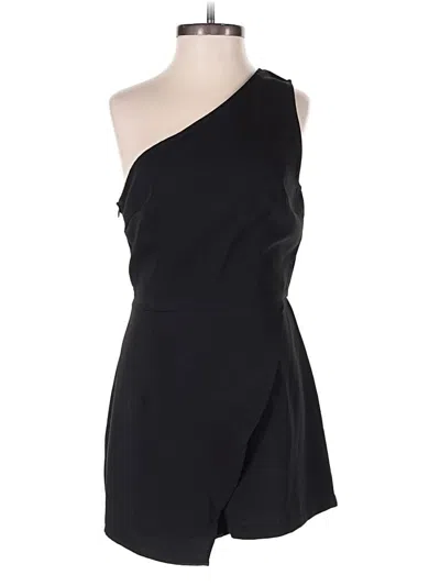 Pre-owned Superdown Romper In Black