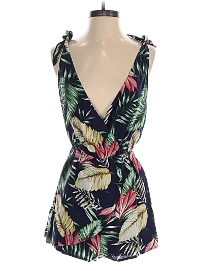 Pre-owned Superdown Romper In Blue