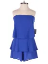 Superdown Romper In Blue