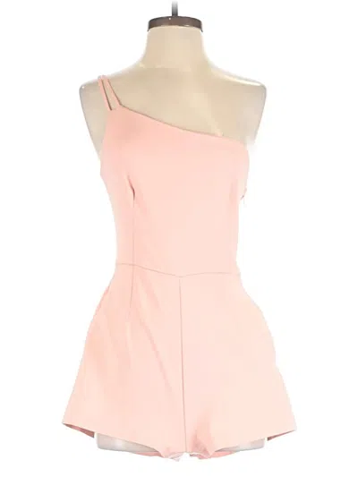 Pre-owned Superdown Romper In Pink