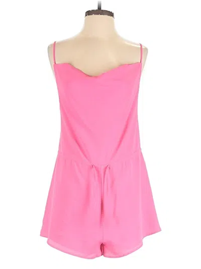 Pre-owned Superdown Romper In Pink