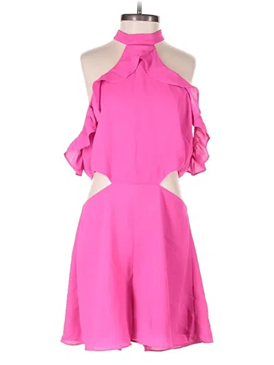 Pre-owned Superdown Romper In Pink