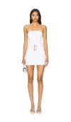 Superdown Rorie Strapless Dress In Ç™½è‰²