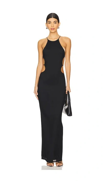 Superdown Rue Maxi Dress In Black