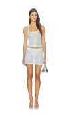 Superdown Ruthie Crochet Mini Skirt Set In Multi
