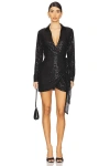 Superdown Sabine Mini Dress In Black