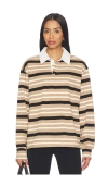 Superdown Sashia Polo Top In Multi