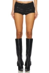 Superdown Shani Micro Short In Black