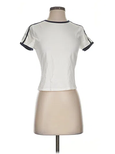Pre-owned Superdown Short Sleeve T-shirt In Ivory
