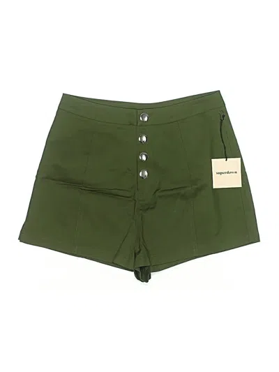 Superdown Shorts In Green