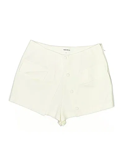 Pre-owned Superdown Shorts In White