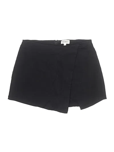 Pre-owned Superdown Skort In Black